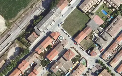 Vista aérea de la ubicación de Centre de dia municipal el Casal