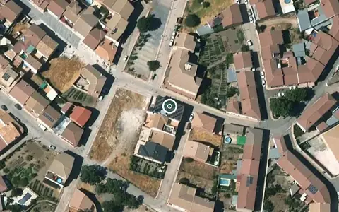 Vista aérea de la ubicación de Centro de Día para Mayores de Frailes