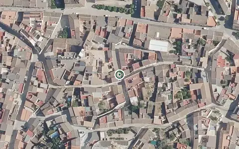 Vista aérea de la ubicación de Residencia para Mayores Vitalia la Puebla de los Infantes