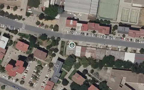 Vista aérea de la ubicación de Centro Residencial para Personas Mayores la Orden