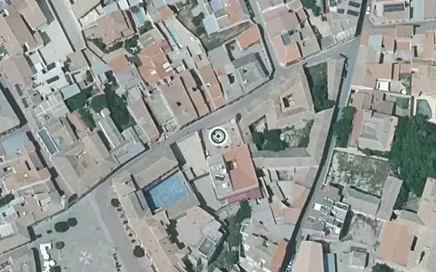 Vista aérea de la ubicación de Centro de Día Municipal