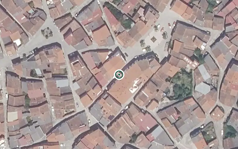 Vista aérea de la ubicación de Residencia de Mayores-centro de Día de Guijo de Granadilla