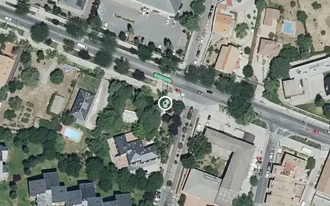 Vista aérea de la ubicación de Residencia La Jarosa