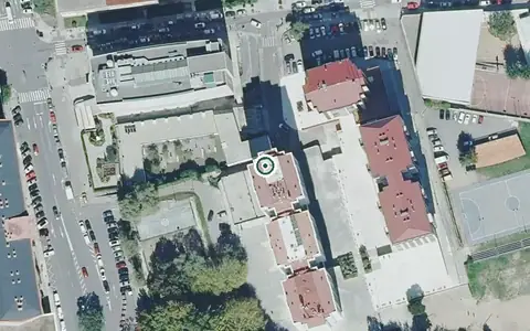 Vista aérea de la ubicación de Centro de Día para Persoas Maiores Agarimo 1 Coia