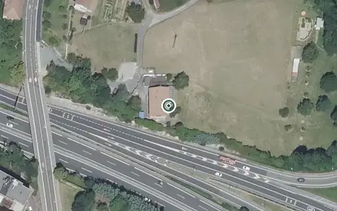 Vista aérea de la ubicación de Residencia Piñudi Egoitza