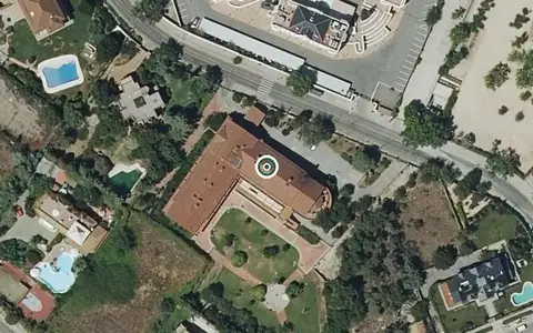 Vista aérea de la ubicación de Residencia El Pardo de Aravaca