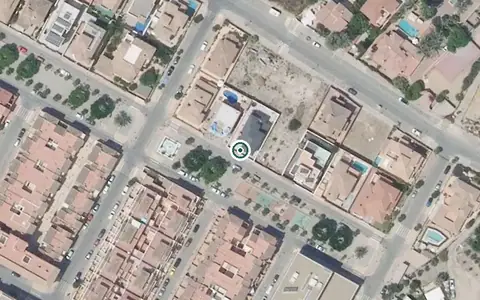 Vista aérea de la ubicación de Centro Residencial para Personas Mayores Virgen de las Angustias