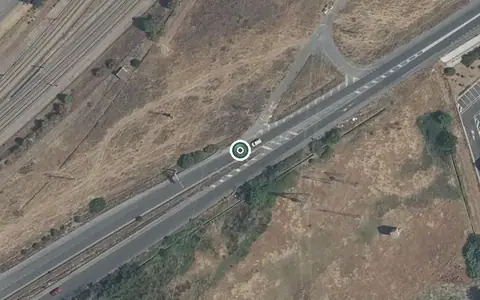 Vista aérea de la ubicación de Centro Residencial de Mayores Vitalia Alcolea