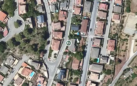 Vista aérea de la ubicación de Servicios de habitaciones y restauración de Vallirana