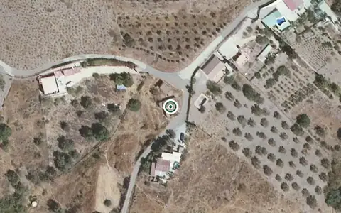 Vista aérea de la ubicación de Centro Residencial para Mayores Reina