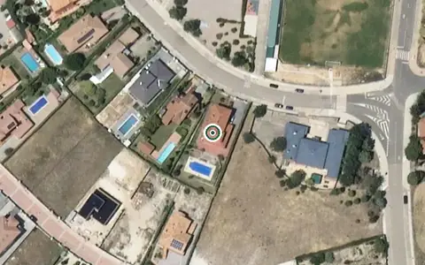 Vista aérea de la ubicación de Centro de Día de Villalobon