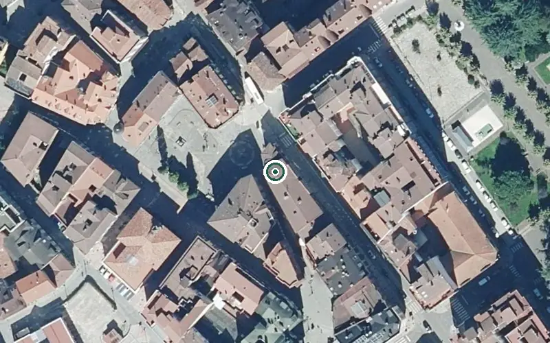 Vista aérea de la ubicación de Residencia Geriátrica El Dorado