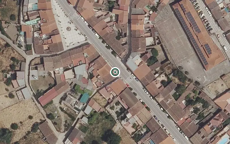Vista aérea de la ubicación de Centro de Día para Mayores San José