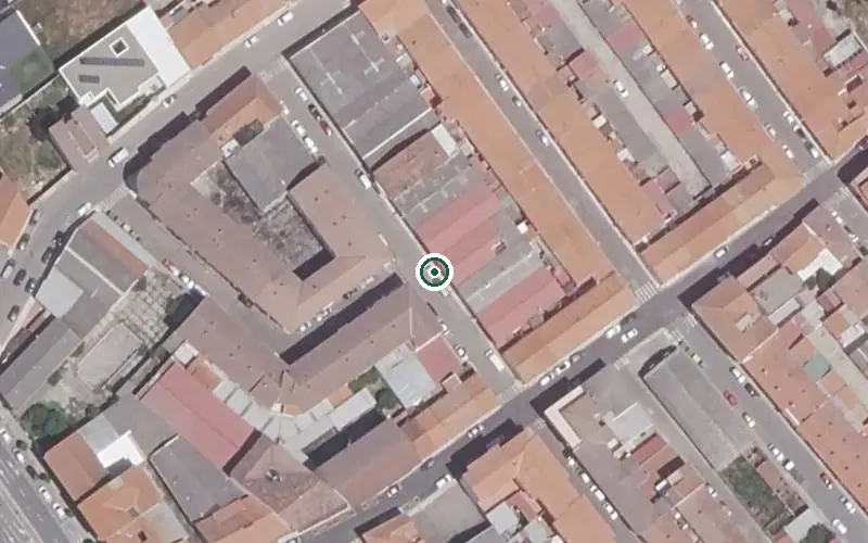 Vista aérea de la ubicación de Centro de Día de Moraleja