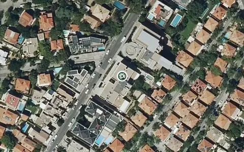 Vista aérea de la ubicación de Residencia Virgen de Valvanera