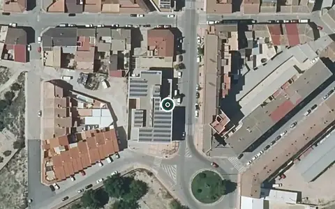 Vista aérea de la ubicación de Centro de Día de Mayores Municipal Ocio y Formacion