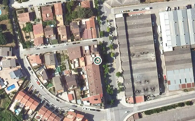 Vista aérea de la ubicación de Can Tinet