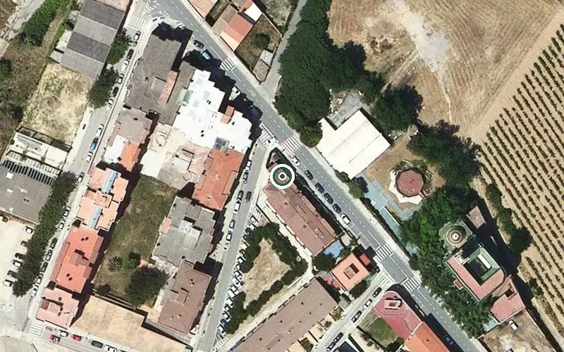 Vista aérea de la ubicación de Centre de dia Torregrosa