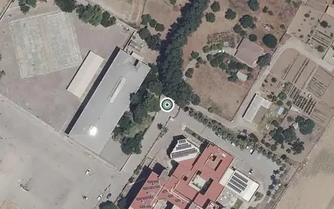 Vista aérea de la ubicación de Centro Residencial para Mayores Reifs el Puerto de Santa María
