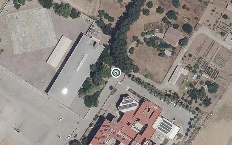 Vista aérea de la ubicación de Centro de Día para Mayores Reifs el Puerto