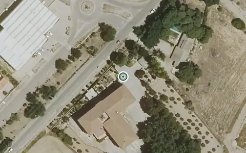 Vista aérea de la ubicación de Residencia de Mayores Josefa López