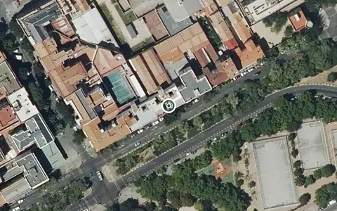 Vista aérea de la ubicación de Centro de Día Municipal Ascao
