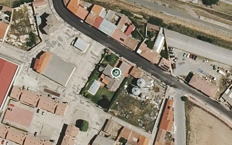 Vista aérea de la ubicación de Residencia Mairim