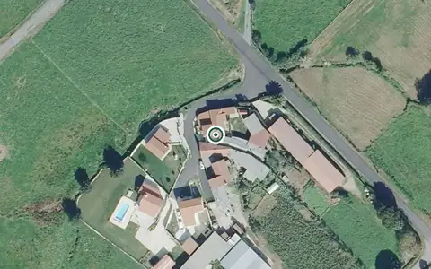 Vista aérea de la ubicación de Fogar Residencial Vitalar