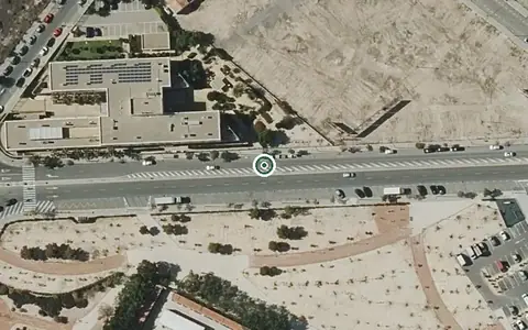 Vista aérea de la ubicación de Centro de Día P.m.d. Domusvi Elche L'aljub