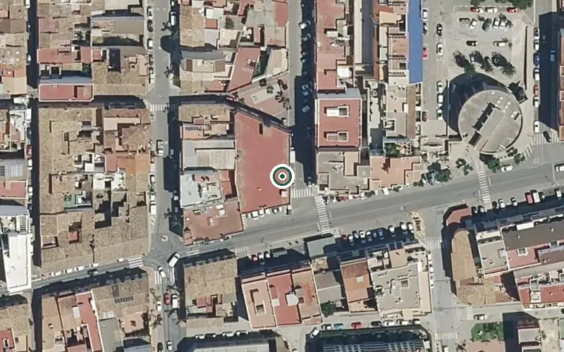 Vista aérea de la ubicación de Residencia P.m.d. Ntra. Señora de la Soledad