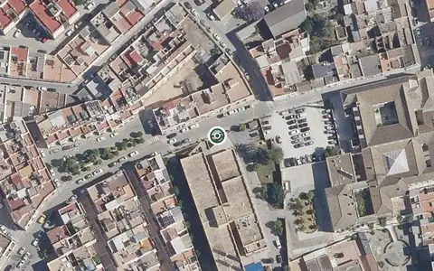 Vista aérea de la ubicación de Centro Residencial de Personas Mayores Provincial de Marchena