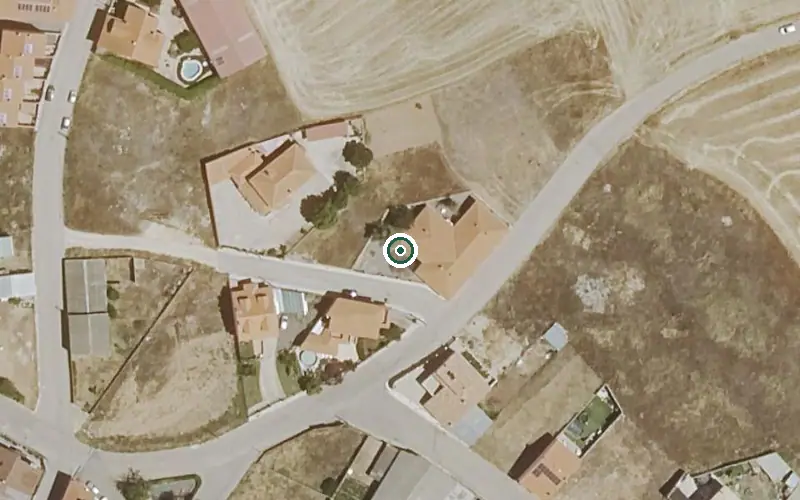 Vista aérea de la ubicación de Vm de Villar de Olalla