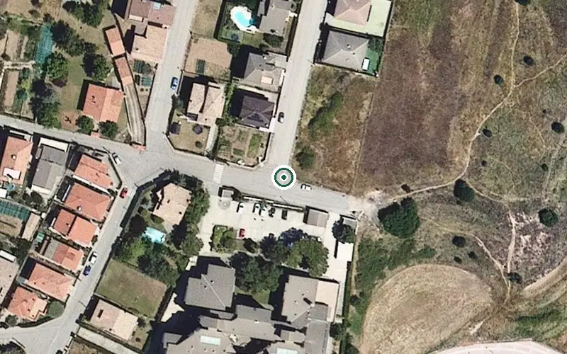 Vista aérea de la ubicación de Residència Nostra Senyora de Lourdes