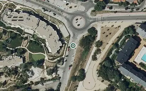 Vista aérea de la ubicación de Residencia Santa Maravillas