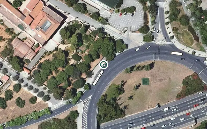 Vista aérea de la ubicación de Llar Sant Jordi