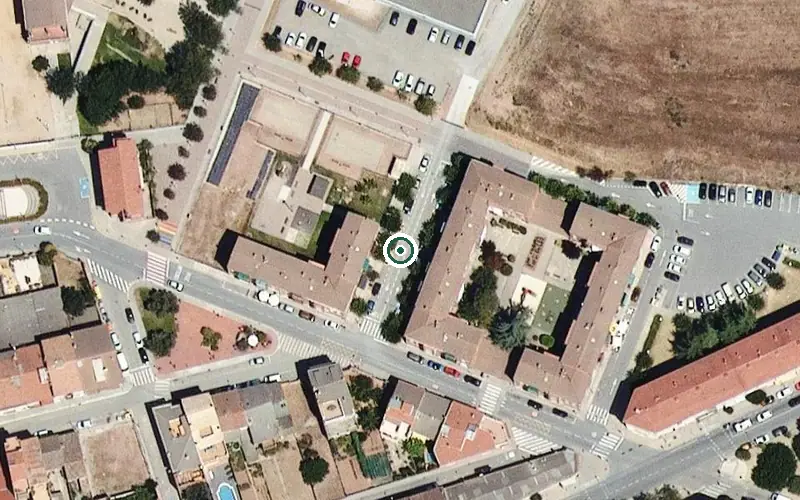Vista aérea de la ubicación de Centre de dia el Lledoner