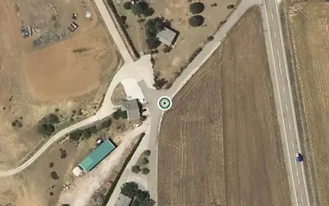 Vista aérea de la ubicación de Residencia Virgen del Valle