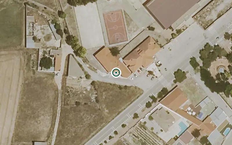 Vista aérea de la ubicación de Vm de Villamayor de Santiago