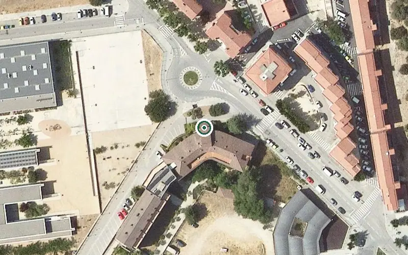 Vista aérea de la ubicación de Residència Fundació Privada Santa Oliva