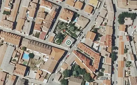 Vista aérea de la ubicación de Residencia Jardín