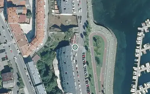 Vista aérea de la ubicación de Centro de Día para Persoas Maiores San José