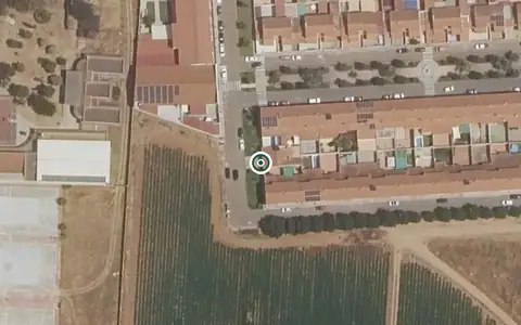 Vista aérea de la ubicación de Residencia de Mayores y Centro de Día el Chalet