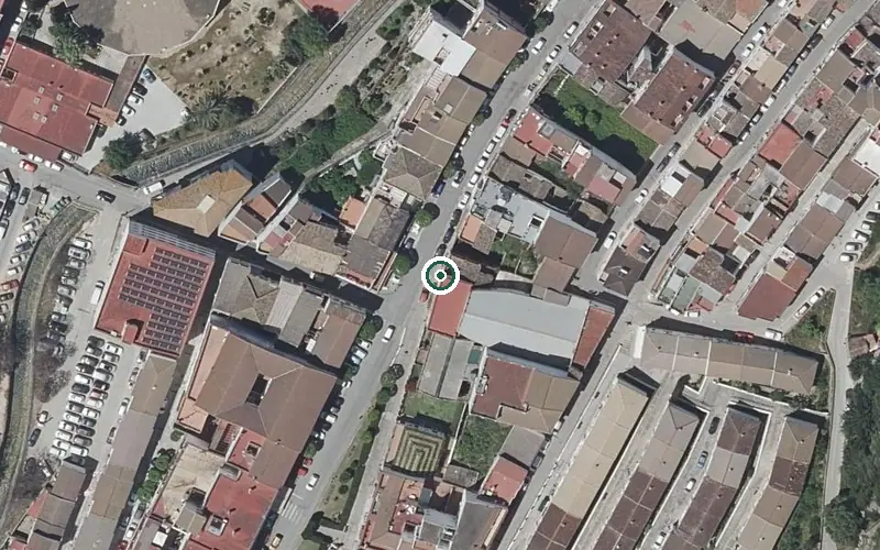 Vista aérea de la ubicación de Centro de Día para Mayores Meraki