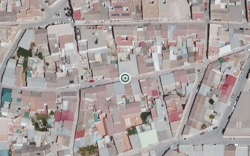 Vista aérea de la ubicación de Residencia de Mayores Foam Mengíbar