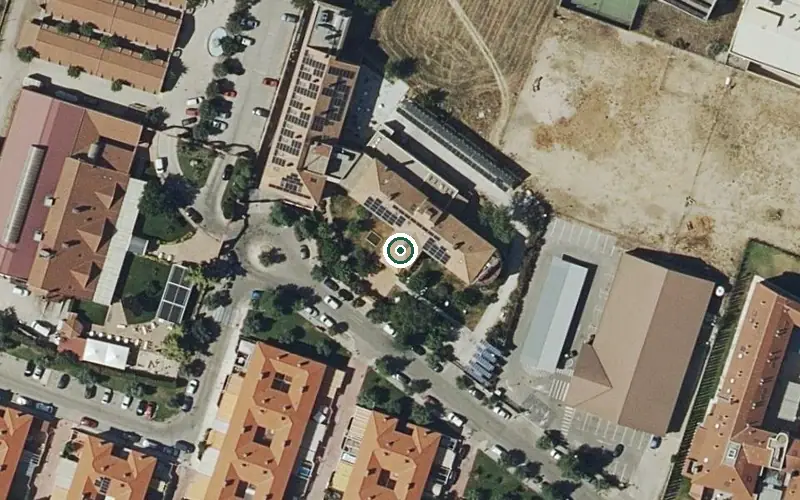 Vista aérea de la ubicación de Residencia Casablanca Griñón
