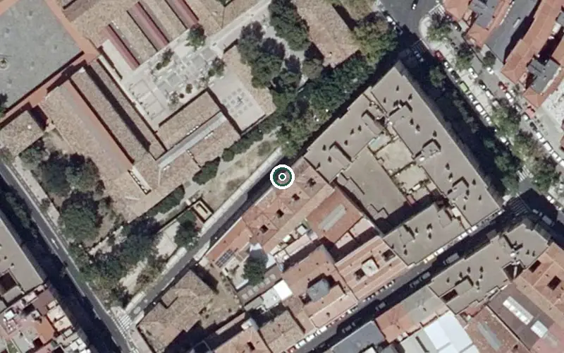 Vista aérea de la ubicación de Centro de Día Numancia