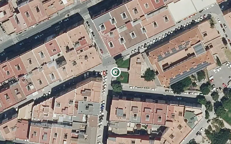 Vista aérea de la ubicación de Centro de Día P.m.d. de Alaquàs
