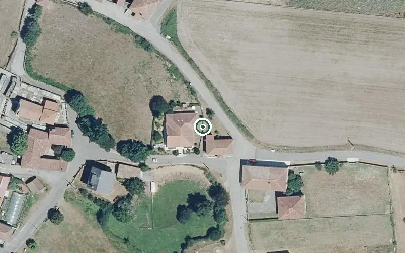 Vista aérea de la ubicación de Vivenda Comunitaria a Tua Outra Casa