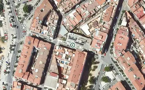 Vista aérea de la ubicación de Centre de dia Associació de Familiars de Malalts d'Alzheimer del Maresme