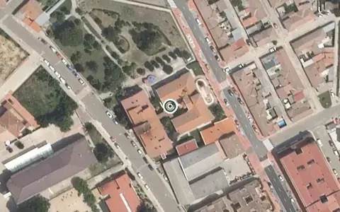 Vista aérea de la ubicación de Residencia de Personas Mayores Fundación Nicolás Rodríguez Martín